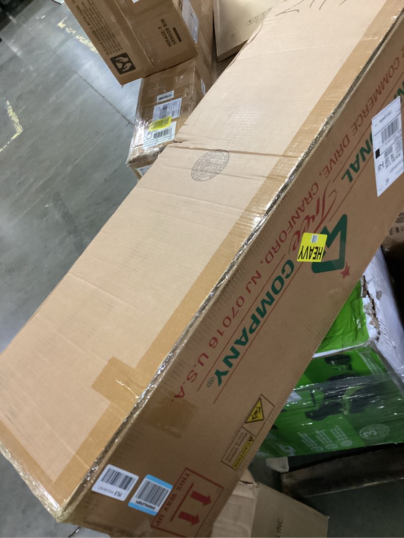 Condition photo showing New/Like New for National Tree Company Pre-Lit Feel Real®Artificial Christmas Tree  Green  Downswept Douglas® Fir  Clear Lights  Includes Stand  6.5 feet