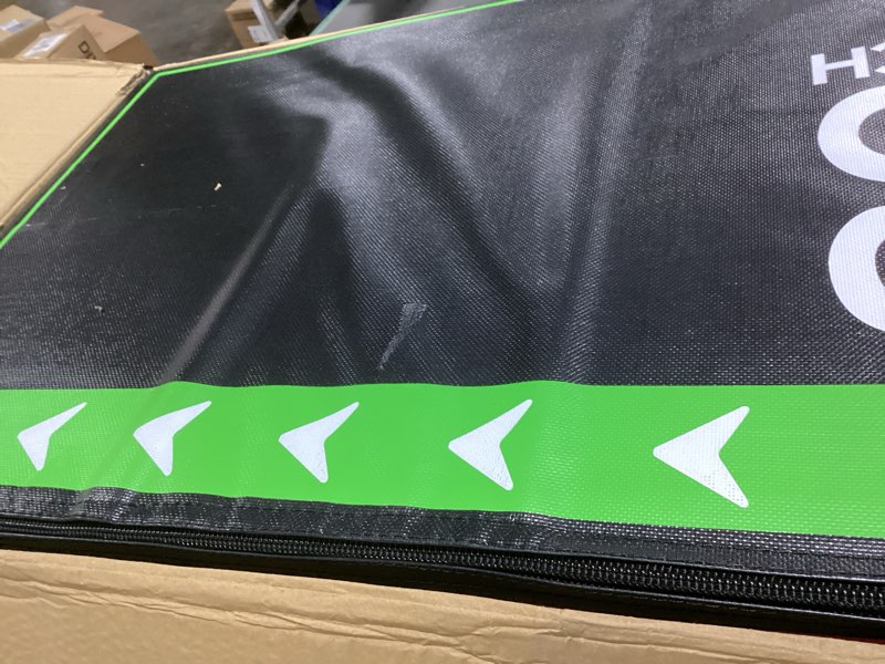 Condition photo showing Good Condition for Fitvids Plyo Box, 3-in-1 Foam Plyometric Jump Box, 16”x20”x24” Box Jump for for Home Gym Training Fitness Workout Exercise Black/White