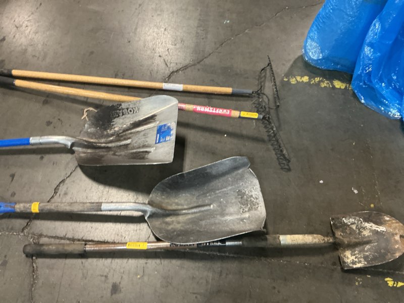 Condition photo showing As Is for assorted home improvement lot (small tools, screw, home accessories, etc.)