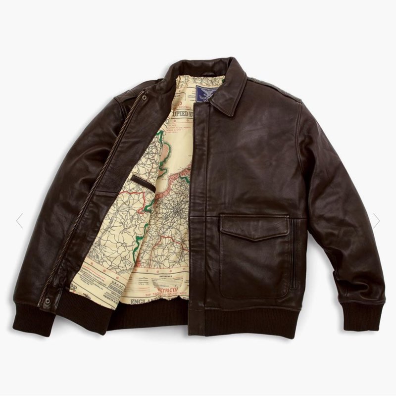 The Army Air Corps Leather Flight Jacket XL