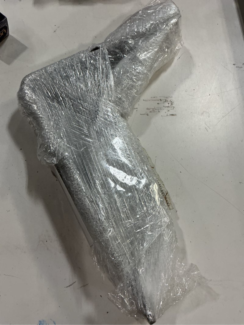 Condition photo showing New/Like New for Ekena Millwork BKTM01X07X10SAVABZ Metal Bracket, 1 1/2" W x 7 1/2" D x 10" H, Antiqued Bronze 1 1/2"W x 7 1/2"D x 10"H 1/Pack Antiqued Bronze