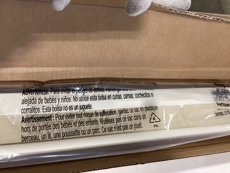 Condition photo showing New/Like New for lazblinds cordless cellular shades, light filtering honeycomb shades for home, thermal insulation noise reduction blinds for windows, 26'' w x 64'' h, cream light filtering-cream 26'' w x 64'' h
