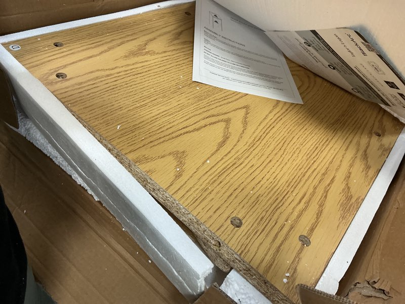 Condition photo showing Good Condition for Flash Furniture 23.0-in Brown Modern/Contemporary Standing