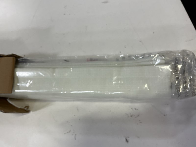 Condition photo showing Good Condition for lazblinds no drill roman shades for windows, cordless light filtering window shades with uv protection, polyester fabric for bedroom & living room, 27" w x 64" h, off white light filtering - off white 27"w x 64"h