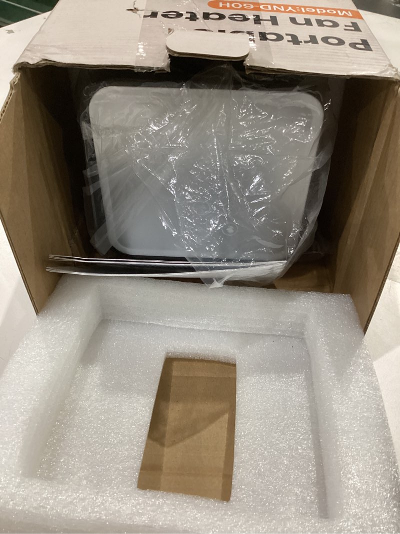 Condition photo showing Good Condition for Space Heaters for Indoor Use, 1500W PTC Ceramic Electric Heater with Thermostat, Room Temperature Display, 70° Oscillation, Remote Control, 12H Timer, Quiet Portable Heater for Office Bedroom