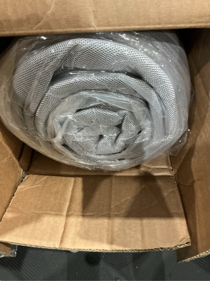Condition photo showing Good Condition for inofia twin folding mattress, 6 inch trifold memory foam mattress with ultra soft removable cover, non-slip bottom & breathable mesh sides, foldable & portable - twin size (78" x 38" x 6") twin 6 inch