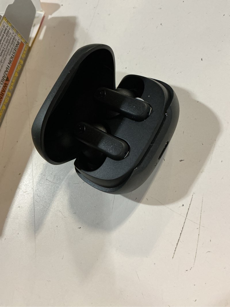 Condition photo showing As Is for skullcandy smokin' buds xt true wireless in-ear earbuds, black