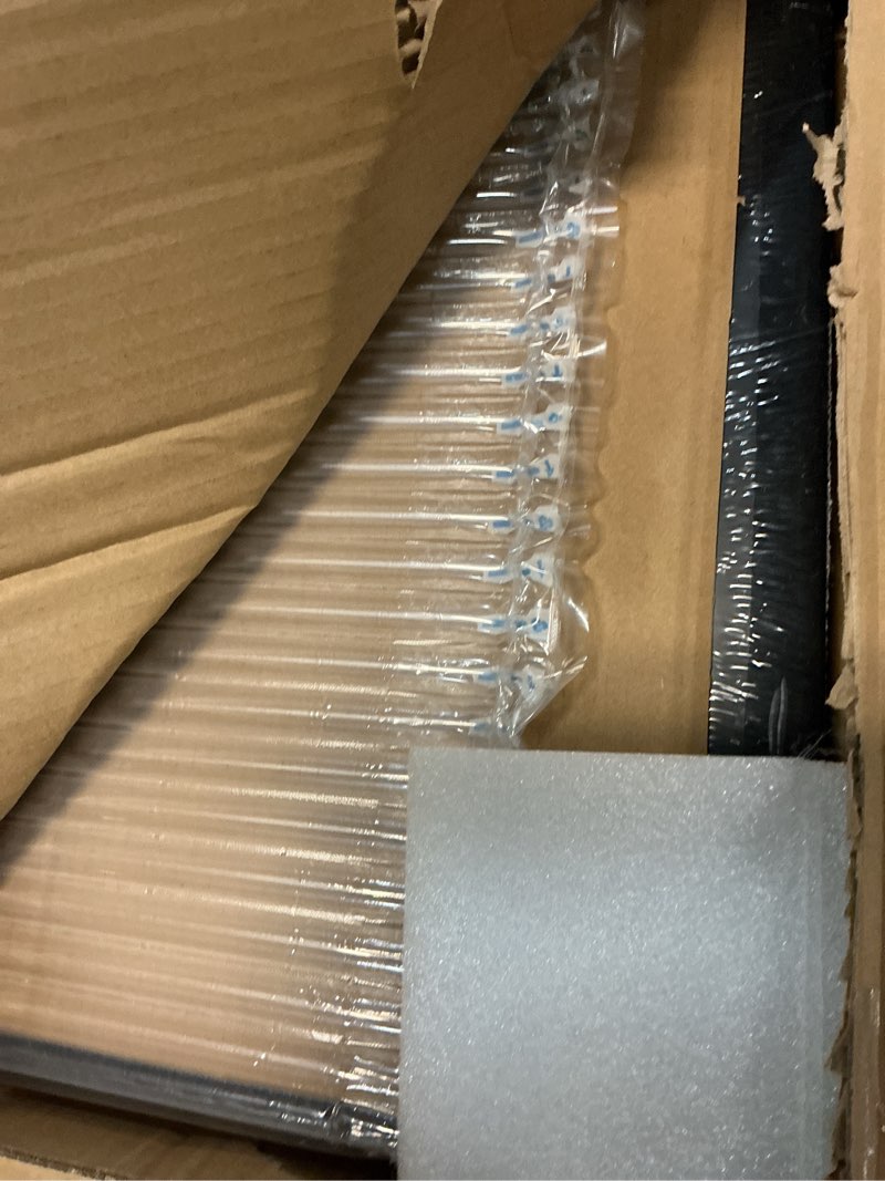 Condition photo showing Good Condition for horizontal rv window, 24" w x 20" h tinted sliding rv window with net screen and trim ring, suitable for 15/16" or 1-3/8" and slightly thicker up to 1/16" walls, dot approved 24x20in 1
