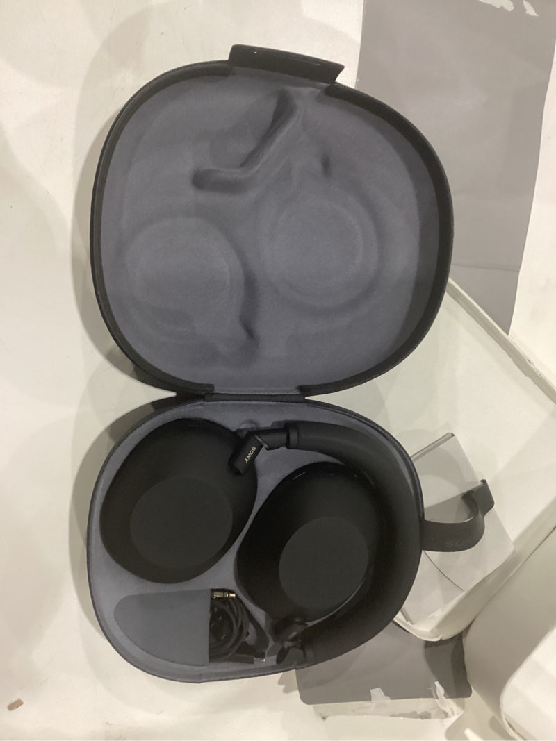 Condition photo showing Good Condition for Sony WH-1000XM6 The Best Noise Canceling Wireless Headphones, HD NC Processor QN3, 12 Microphones, Adaptive NC Optimizer, Mastered by Engineers, Studio-Quality, 30-Hour Battery, Black