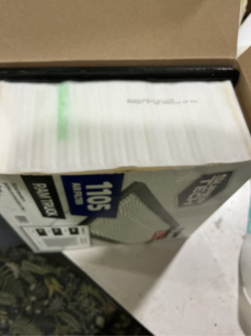 Condition photo showing Good Condition for super tech 1105 engine air filter  replacement for chrysler and ram truck fits select: 2013-2023 ram 2500  2013-2023 ram 3500