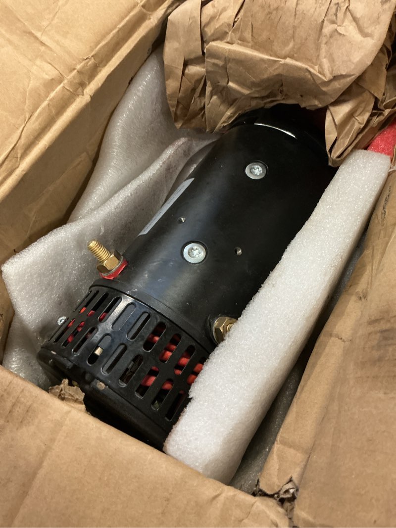 Condition photo showing As Is for 161936 161937 24VDC Hydraulic Pump Motor Assembly Compatible with Skyjack Electric Scissor Lift SJIII3215, SJIII3219, SJIII3220, SJIII3226, SJIII4620, SJIII4626, SJIII4632 Replace# SJ-161937 SJ-161936