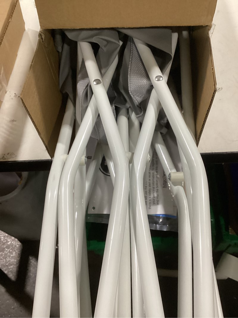 Condition photo showing Good Condition for Regalo Portable My Cot®, Award Winning Brand, Toddler Cot, Gray, 48" Long, 24.5" Wide, Toddler Bed