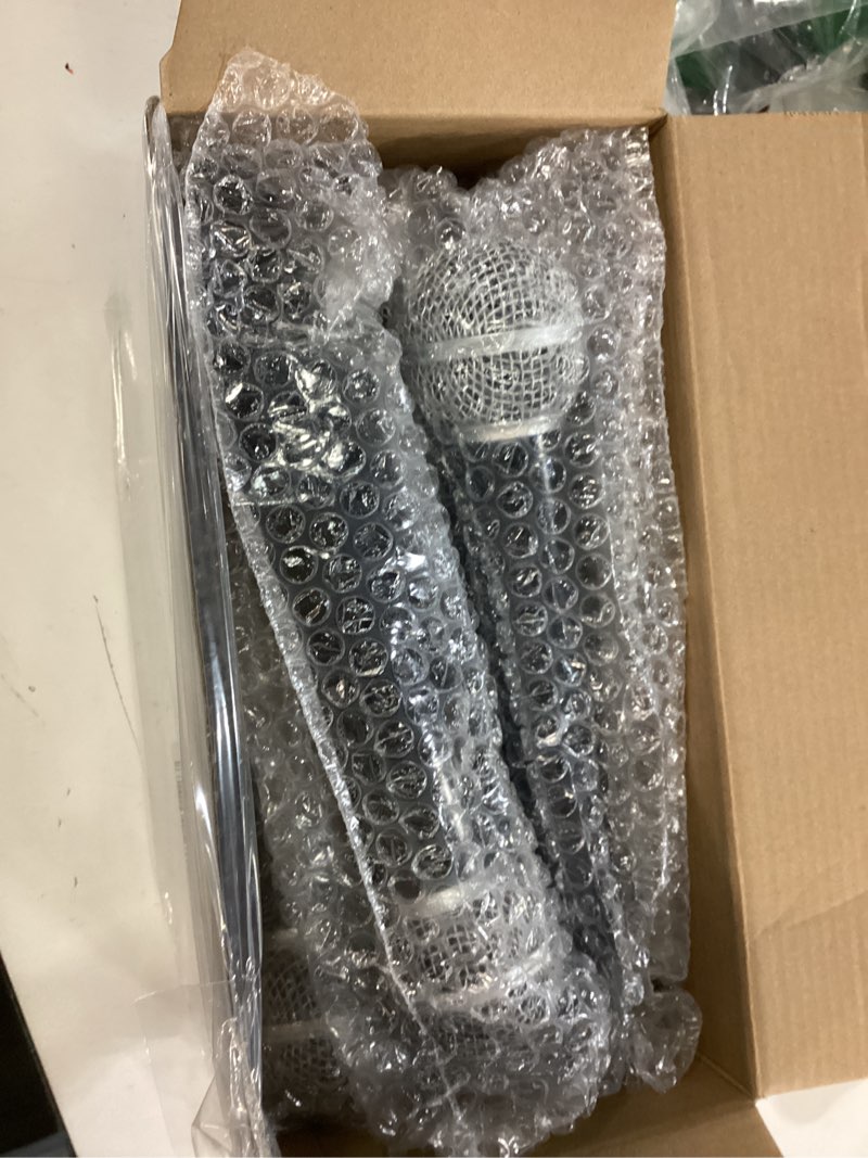Condition photo showing New/Like New for Zubebe 8 Pack Fake Microphone Prop Bulk Pretend Plastic Microphone Toy Fake Mic Pack for Costume Karaoke Music Swift Cosplay Mic Party Favor Arts Crafts Centerpiece Decor