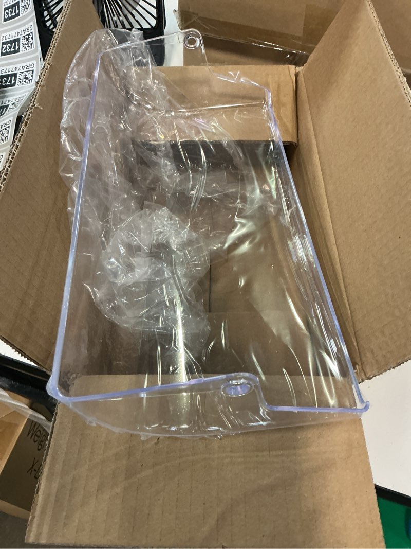 Condition photo showing New/Like New for wr22x10012 wr71x38317 refrigerator dairy door compatible with hotpoint ge dairy bin cover, refrigerator door dairy replaces ap7175676 ah295579 ea295579 879748 ah295579 ps16619589
