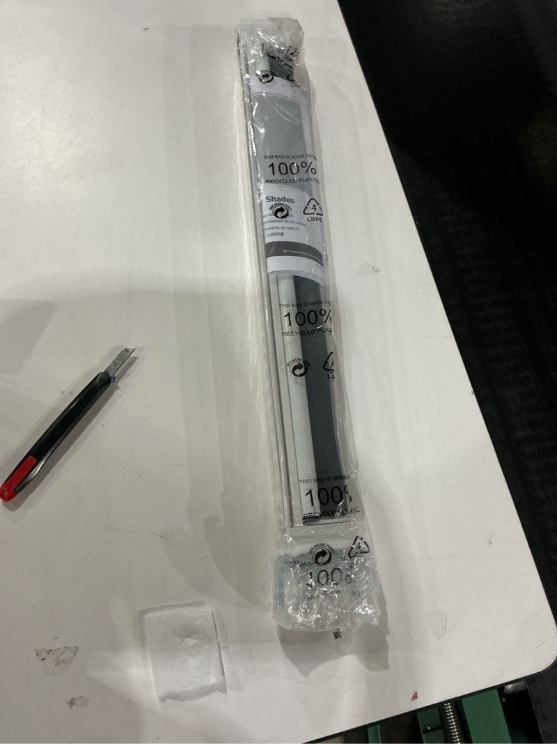 Condition photo showing New/Like New for LazBlinds No Tools No Drill Cordless Roller Blinds Shades, Light Filtering Thermal Insulated UV Protection Privacy Blinds for Window Size 20'' W x 72'' H, Grey