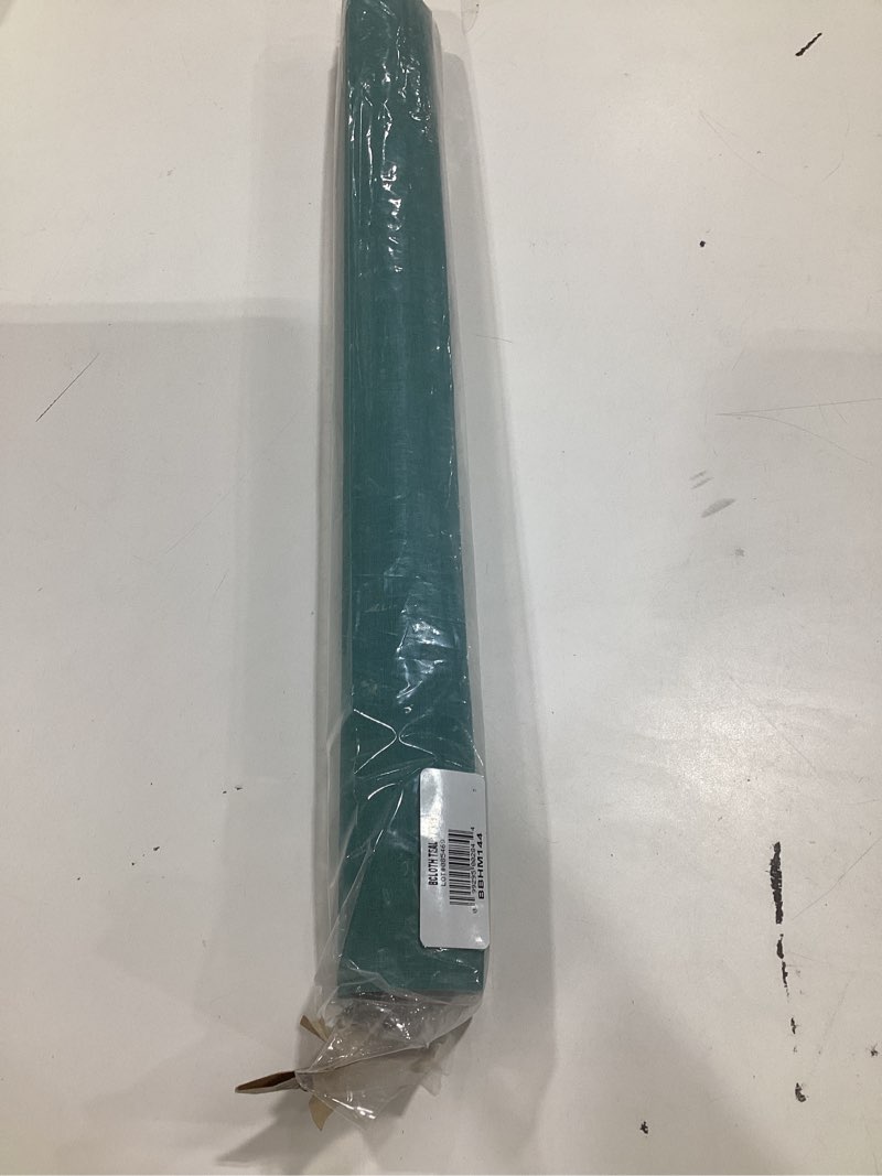 Condition photo showing As Is for lineco book cloth - 17" x 19", teal, rolled sheet