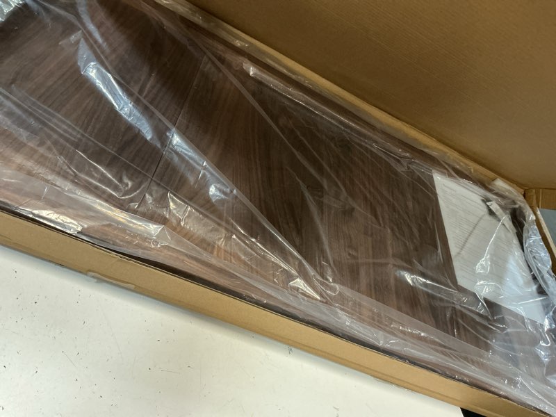 Condition photo showing Good Condition for MAGIGO 40 x 20 Inches Extra Large Extra Long Rectangle Black Walnut Wood Ottoman Tray, Serve Tea, Coffee Classic Wooden Decorative Walnut Serving Tray 40" x 20" x 1.1"