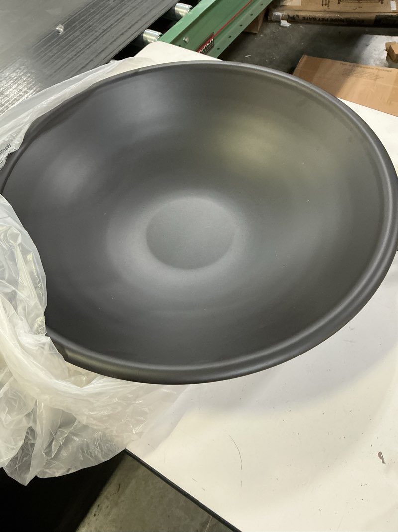 Condition photo showing Good Condition for Sunnydaze Outdoor Fire Pit Bowl Replacement Insert for DIY Ring or Existing Stand - Wood-Burning Fire Bowl for Outside - 23-Inch 23 in