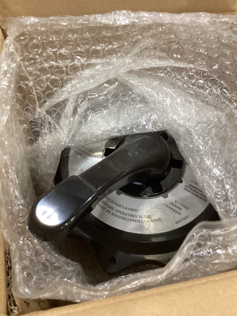 Condition photo showing Good Condition for spx0715ba3 for hayward multiport valve, key cover and handle assembly replacement for hayward multiport sp0715, sp0715x, sp0716, sp0176x