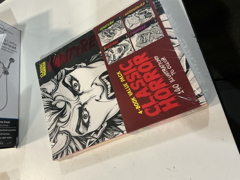 Condition photo showing New/Like New for classic horror 4 pack bundle