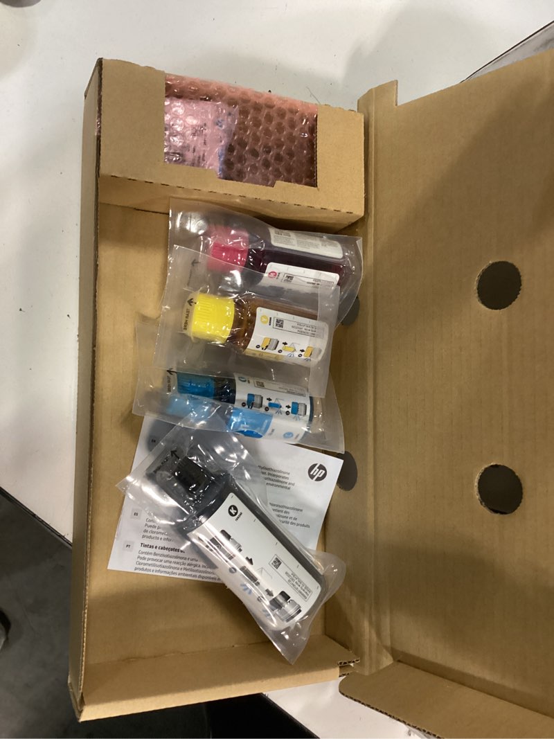 Condition photo showing Good Condition for hp smart tank 5000 wireless all-in-one ink tank printer, scanner, copier with 2 years of ink included, best-for-home, cartridge-free, refillable, ai-enabled, an ecotank alternative (5d1b6a)