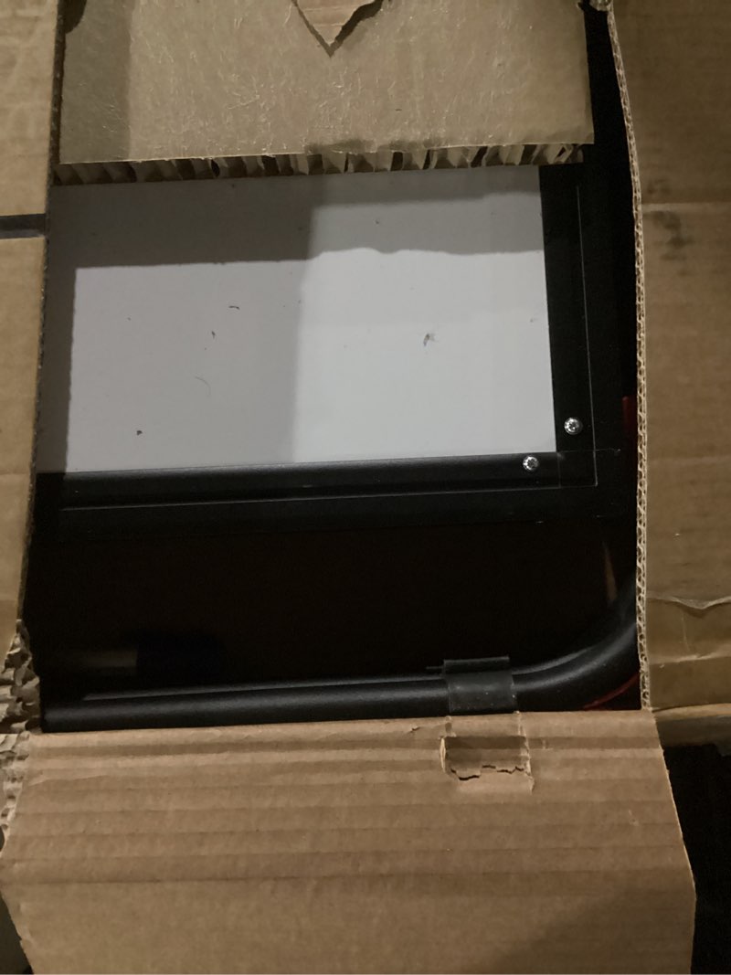 Condition photo showing As Is for Stand White Board - 40x28 Magnetic Dry Erase Board Flipchart Board Double Sided Easel Board Portable Whiteboard for Classroom Home, Office Supplies Black 28"W x 40"H