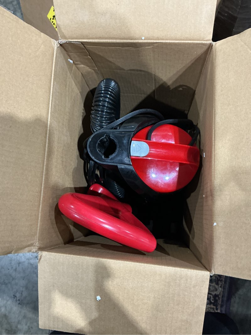 Condition photo showing As Is for dirt devil endura lite upright bagless vacuum cleaner for carpet and hard floor, powerful, lightweight, corded vacuum cleaners for home use