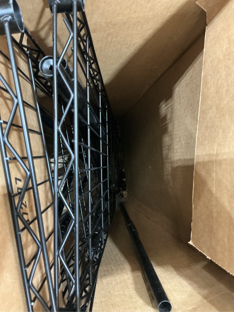 Condition photo showing As Is for futassi p3 plus rolling clothes rack, clothing racks for hanging clothes, heavy duty garment rack with wheels, freestanding portable closet rack 45" w x 14" d x 78.5" h, max load 480 lbs, black black p3 plus