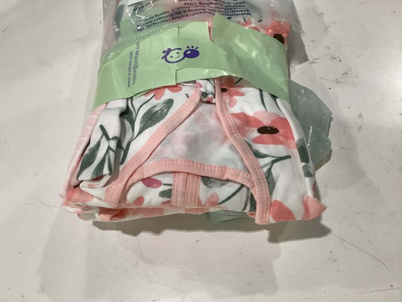Condition photo showing Good Condition for yoofoss baby sleep sack 18-24 months 0.5 tog wearable blanket for baby, 3 pack 100% organic cotton infant toddler sleeping sack 2-way zipper lightweight sleep sack pink floral 18-24 months