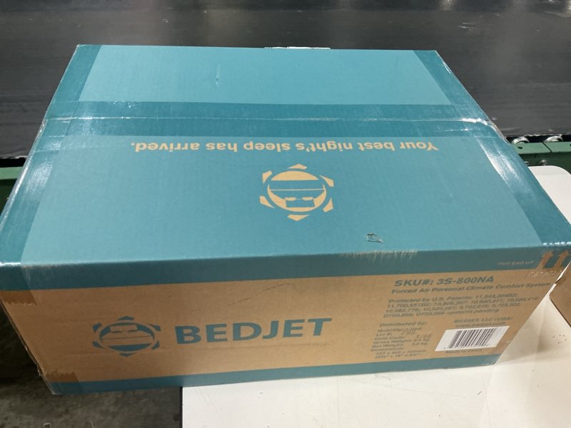Condition photo showing New/Like New for bedjet 3 climate comfort for beds  cooling fan + heating air (single temp. zone any size bed or mattress)