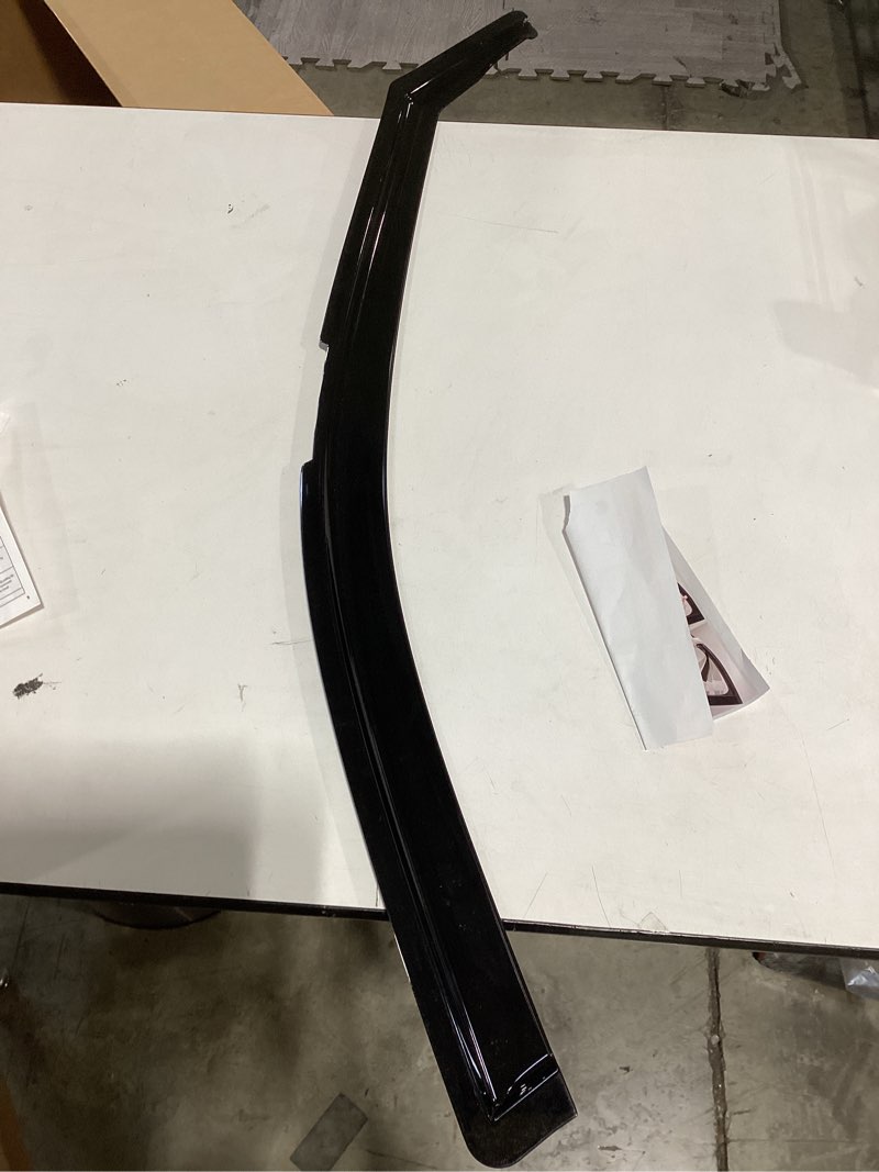 Condition photo showing As Is for clim art in-channel incredibly durable rain guards for ford f150 2021-2026 supercrew, original window deflectors, vent window visors, vent deflector, 4 pcs. - 621258 for f150 21-26