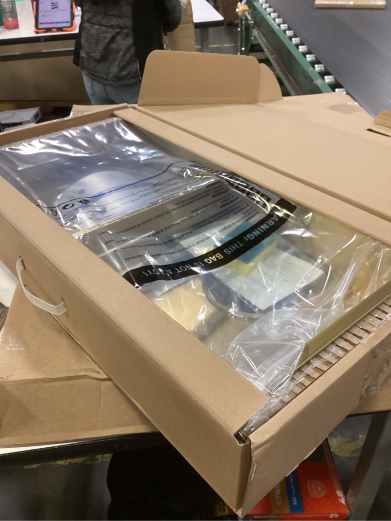 Condition photo showing New/Like New for Neodrain No Tile Shower Niche, 12X24Inch Golden Stainless Steel Wall Niche, Two-Tier Bathroom Shelf, NO Tile Needed Recessed Niche for Bathroom Storage