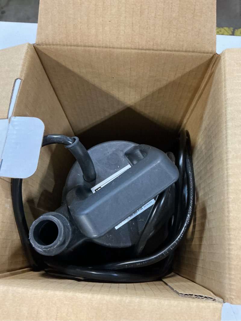 Condition photo showing As Is for utilitech 1/3-hp 115-volt 30-gpm thermoplastic submersible utility pump