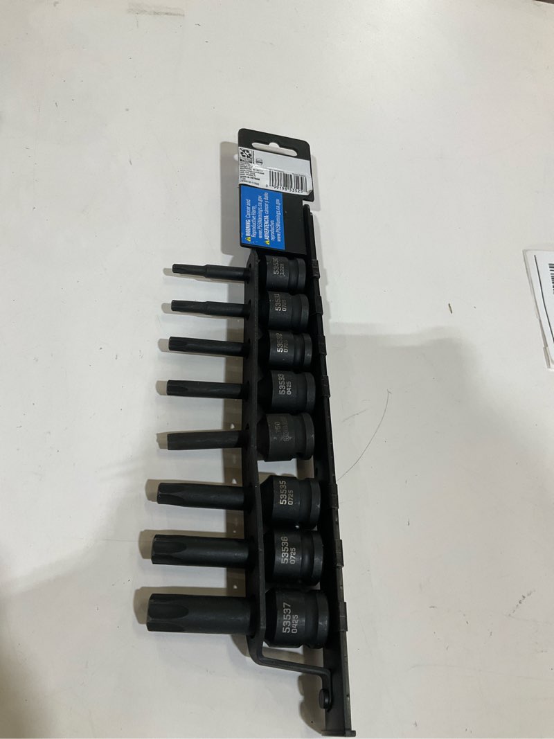 Condition photo showing As Is for kobalt® 8 pc impact bit socket 