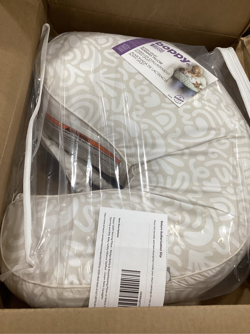 boppy uplift nursing pillow - wedge bottle & breastfeeding pillow to reduce spit-up and reflux sympt