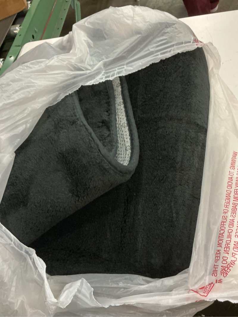 Condition photo showing Good Condition for Amearea Modern Area Rugs for Bedroom Living Room, 4x6 Feet Black Thickened Memory Foam Rug, Fluffy Indoor Washable Rugs Non Slip Minimalist Carpet for Kids Boys Girls Dorm Nursery Room Decor 4' x 6' (Rectangular) Black