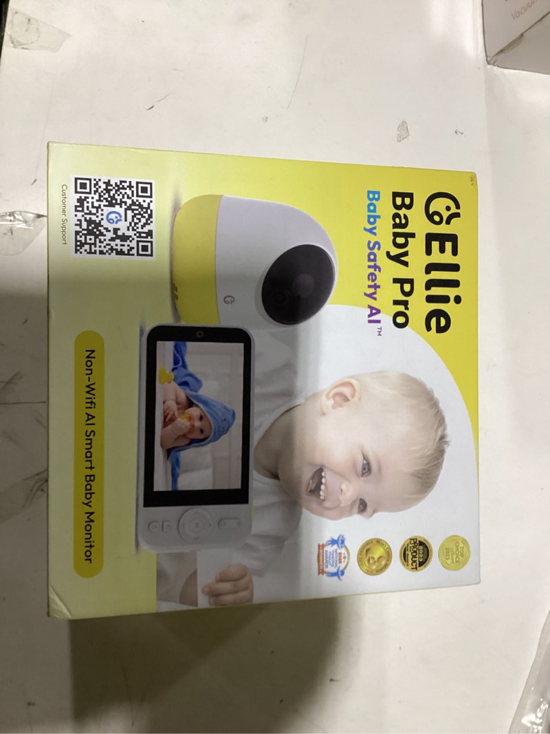 Condition photo showing New/Like New for Ellie Pro Baby Monitor with Camera and Audio,5'' IPS 2K UHD Resolution,6000mAh Battery, Remote Pan-T