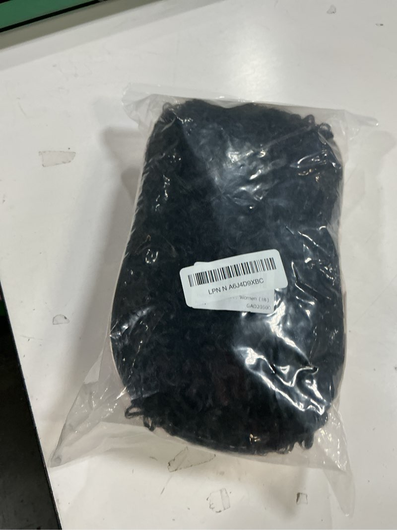 Condition photo showing Good Condition for Short Kinky Curly Wigs Black Side Part Wig Afro Curly Wig Twist Out Wig African American Wigs Heat Resistant Fiber Synthetic Full Wigs for Black Women (1B)