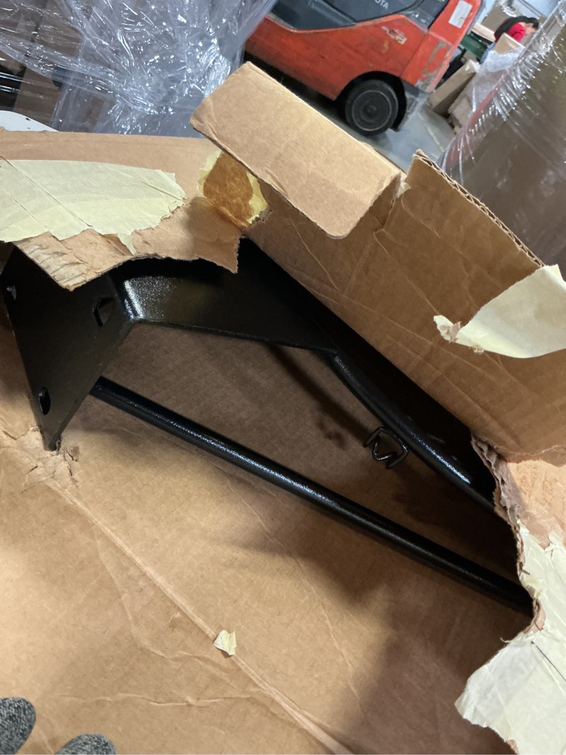 Condition photo showing As Is for lifetime slam-it basketball rim, will not fit other brands, 18 inch, black