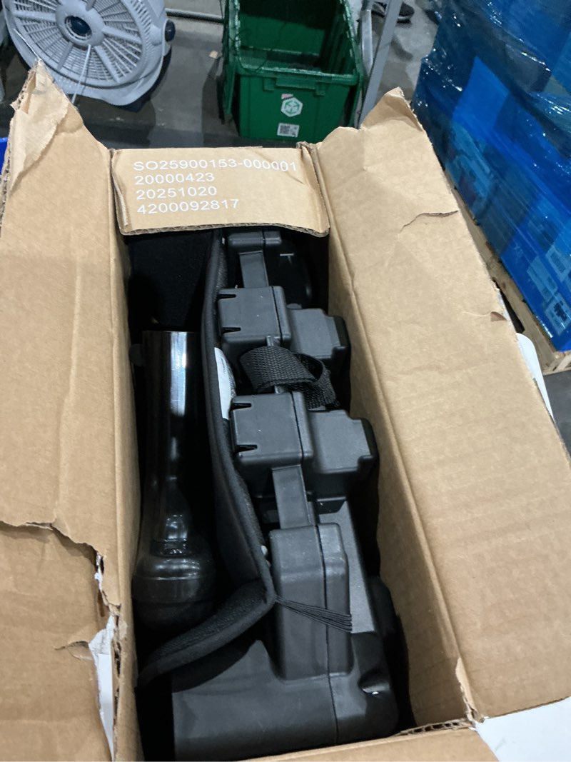 Condition photo showing As Is for graco turbobooster 2.0 backless booster car seat, denton