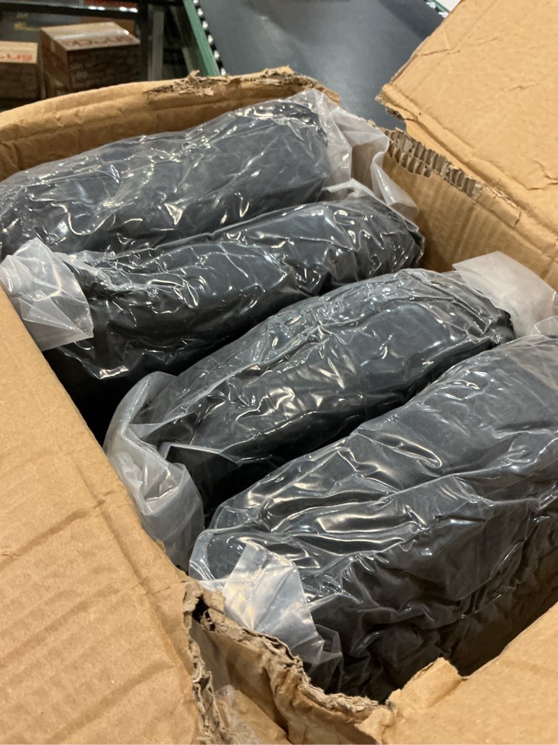 Condition photo showing Good Condition for Trlyc 100 Pcs Spandex Chair Covers for Dining Chairs Stretch Polyester Dining Chairs Slipcovers for Wedding Party Decor Banquet Flat-Front Chair Cover (Black) 100 Pcs Black-for Banquet