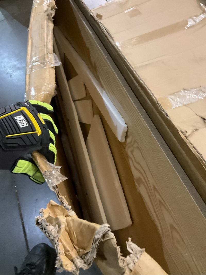 Condition photo showing As Is for Crafthome wooden table top incomplete