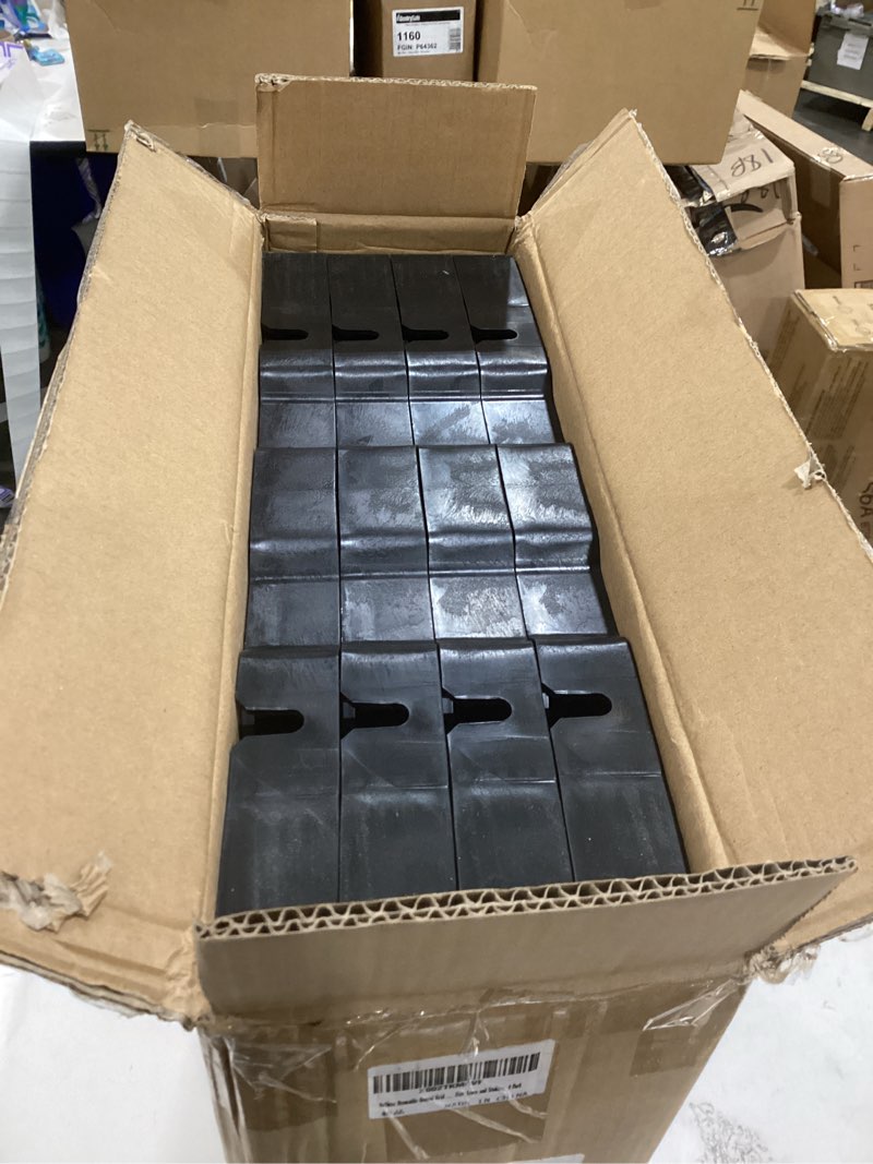 Condition photo showing Good Condition for 11 sq ft/4pcs pack permeable pavers grass grid for driveway, patio rv pad, stables, gravel, fire lanes, outdoors road diy, load is up to 97000+ lbs (1.8" depth)