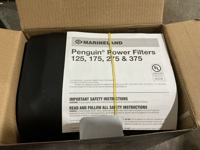 Condition photo showing New/Like New for Marineland AQ-78178 ML PENGUIN PRO 125 FILTER 12/1 CT up to 20 gallons