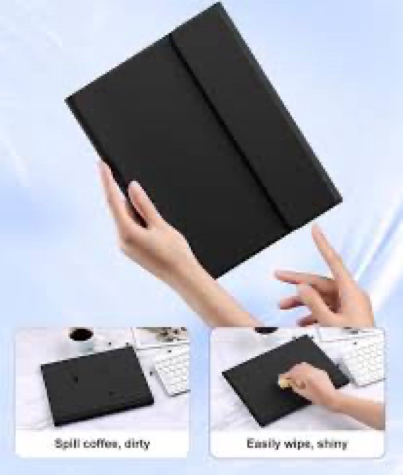 Harvopu Compatible for iPad 11th 10th Generation Case with Keyboard, Folio Cover with Pencil Holder,