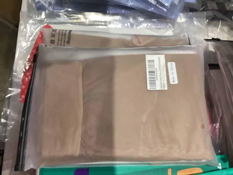 Condition photo showing New/Like New for Shiny Pantyhose for Women 70D High Waist Shimmer Tights Oily Gloss Footed Dance Stockings 2 Pairs Medium-Large Toast