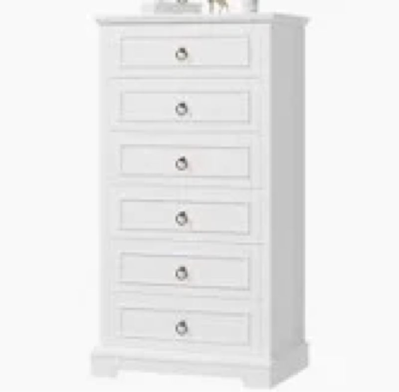 Aristide 27.2" W 6 Drawer Dresser, Drawer Chest