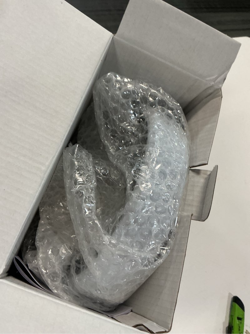 Condition photo showing Good Condition for ozeino 2.4ghz wireless gaming headset for pc, ps5, ps4 - lossless audio usb & type-c ultra stable gaming headphones with flip microphone, 40-hr battery gamer headset for switch, laptop, mobile, mac black and white