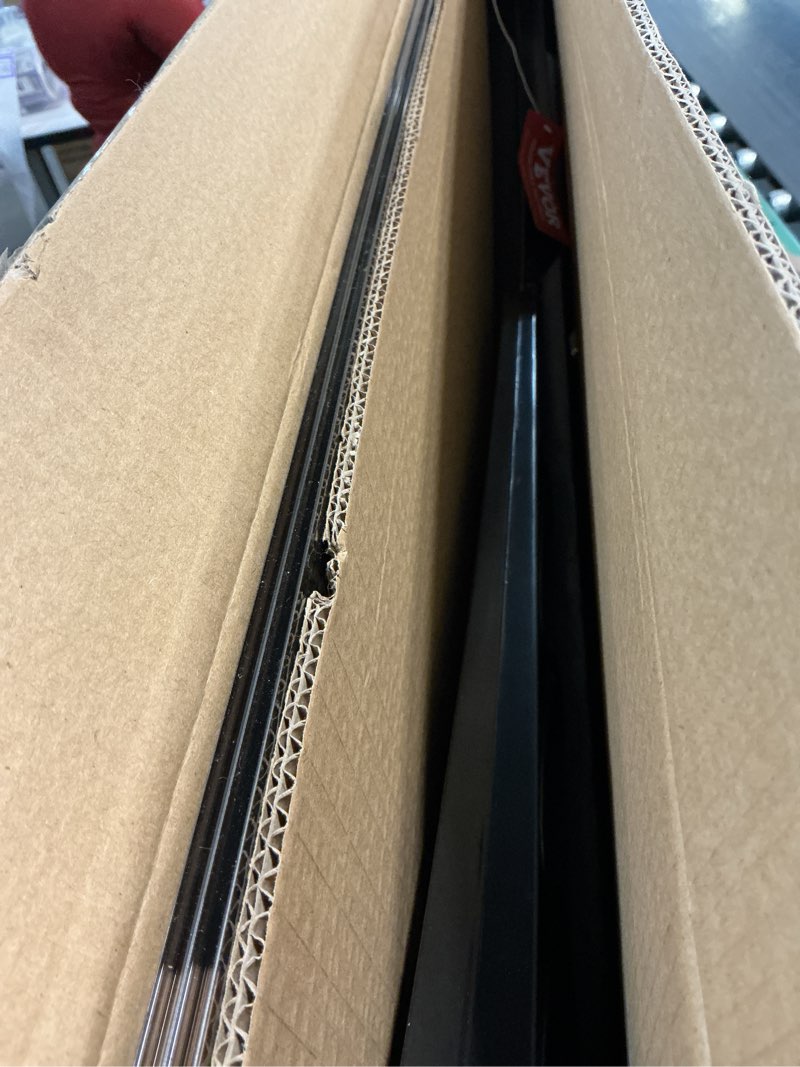 Condition photo showing Good Condition for vevor awnings for door entrance, 38" x 40" window door awning canopy exterior with drainage & abs bracket, polycarbonate cover patio door awnings for sun, uv, rain, snow protection?brown? brown 38x40 inch