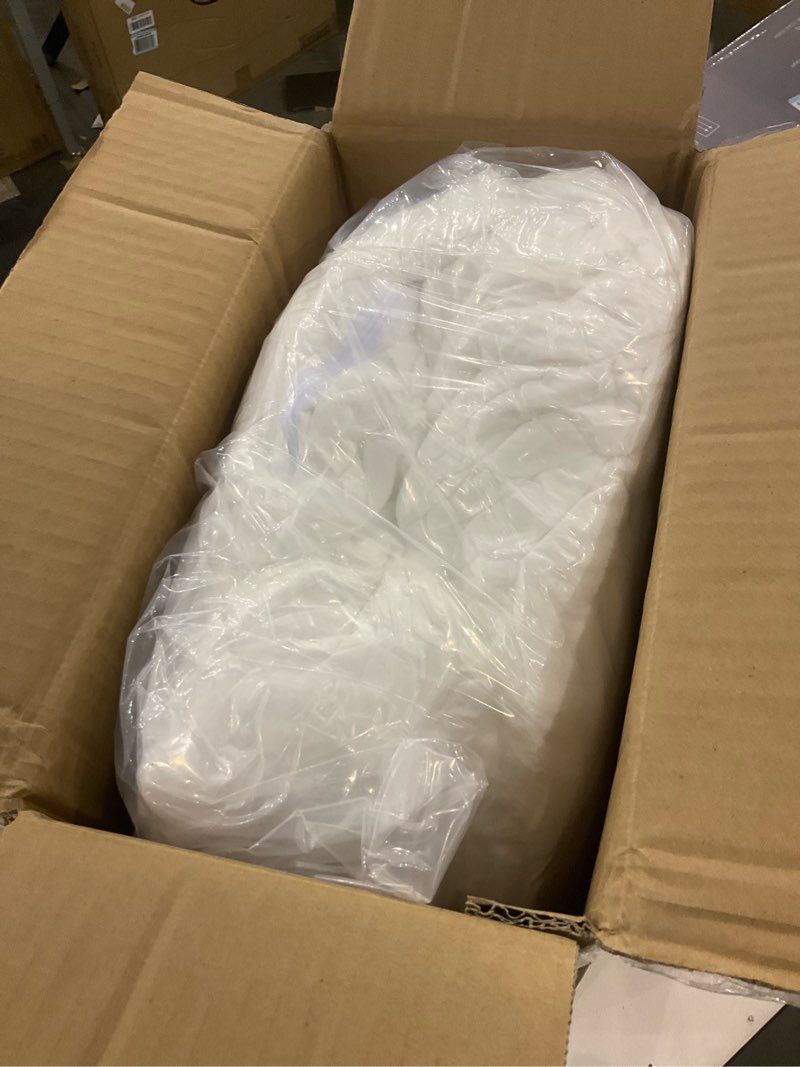 Condition photo showing New/Like New for QUEEN ROSE Pregnancy Pillows - E Shaped Pregnancy Pillows for Sleeping, with Pregnancy Wedge Pillows for Belly Support, 60 inch Maternity Body Pillow, Breathable Jersey Cover,Grey Glossy Gray - Cooling Silky Cotton Classic